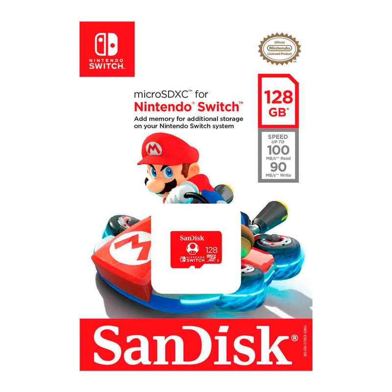 Consola-Nintendo-Switch-Modelo-Oled-Neon---Memoria-Micro-SD-128-GB-Edicion-Mario