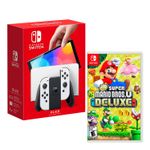 Consola-Nintendo-Switch-Modelo-Oled-Blanco---New-Super-Mario-Bros-U