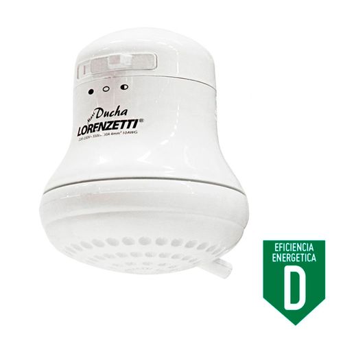 Ducha Eléctrica Lorenzetti Maxi Ultra 3T 5500W Blanco