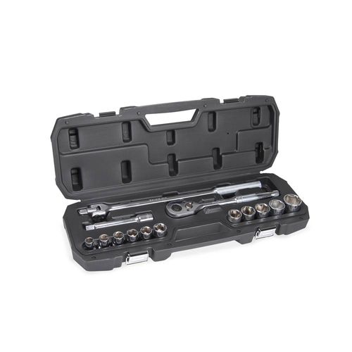 Set Dados y llaves 1/2 x 15 piezas