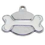 Placa-de-Identificacion-para-perro-Hueso-blanco-rainbow-Grande