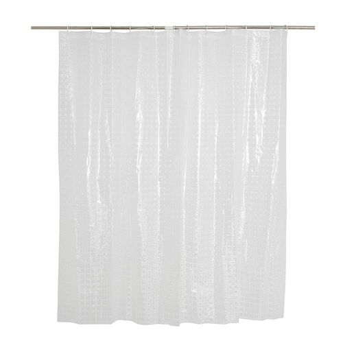 Cortina de baño extra gruesa pepelma Blanco