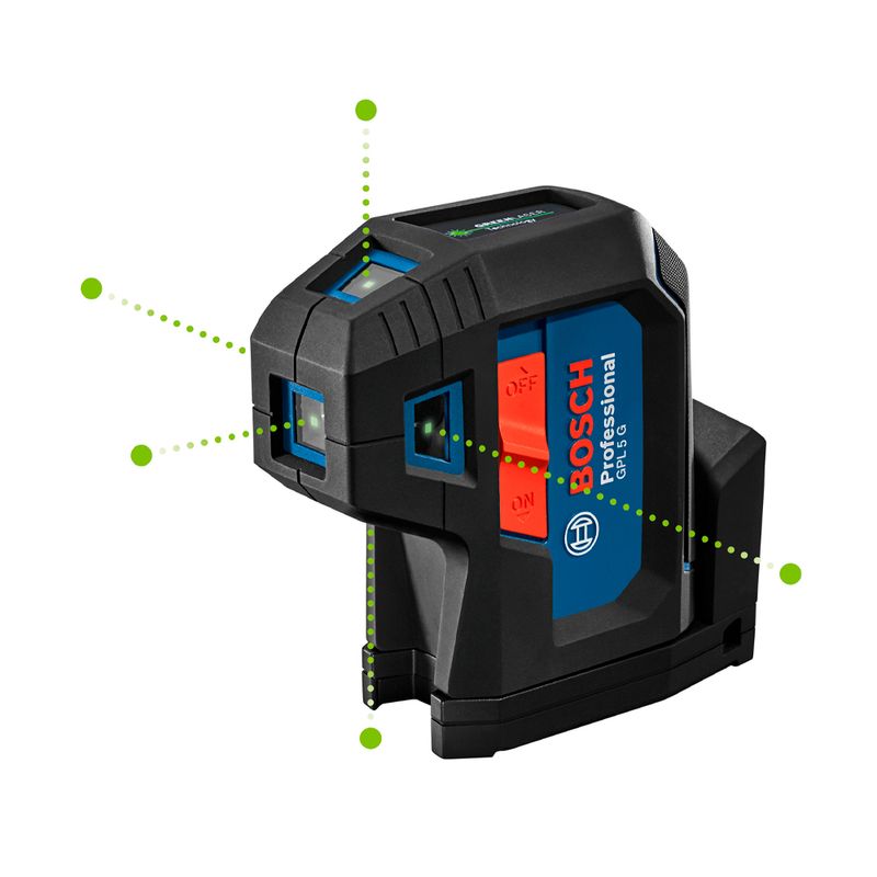Nivel-Laser-Bosch-GPL-5-G-5-Puntos-30-Metros