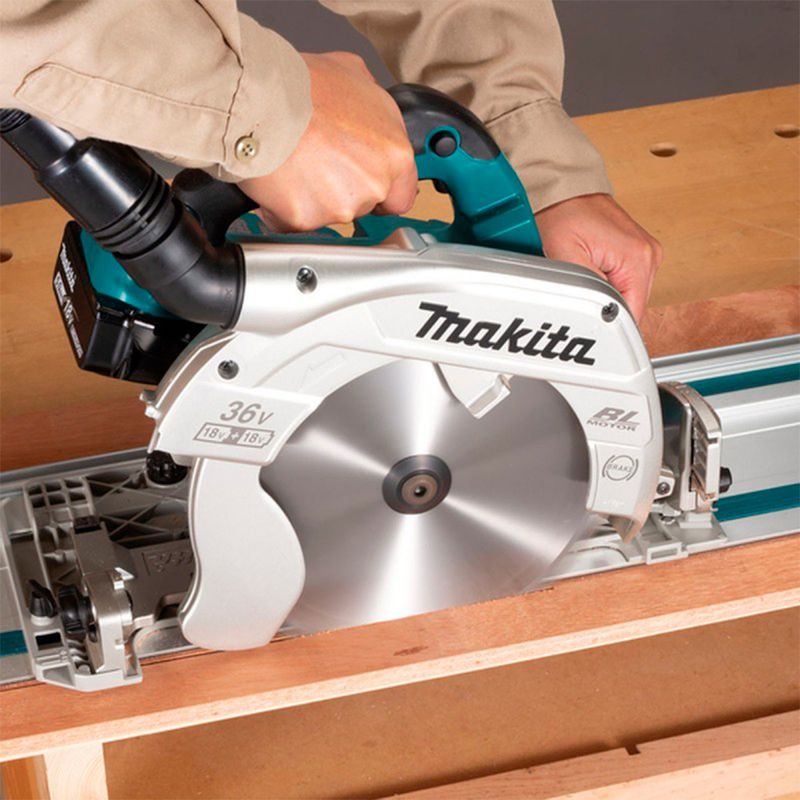 Sierra-Circular-Inalambrica-Makita-BL-ADT-18Vx2-9-1-4--DHS901Z-sin-Bateria-ni-Cargador