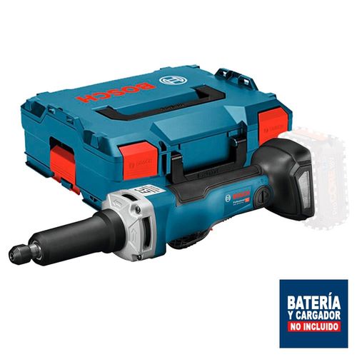 Amoladora Recta Inalámbrica Bosch 18V GGS 18V-23 PLC +L-Box sin Batería ni Cargador
