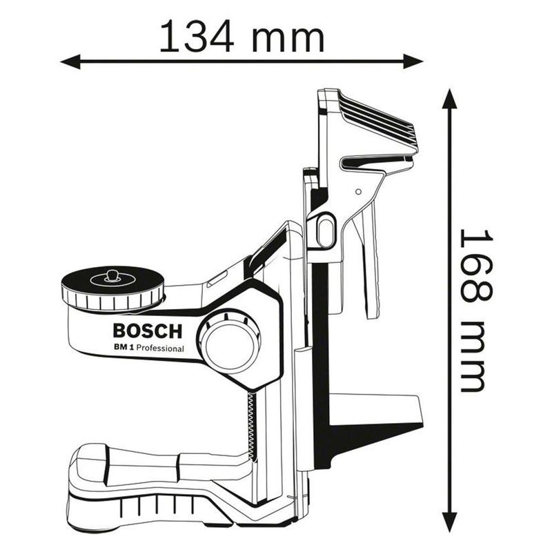 Soporte-Universal-Bosch-BM1-para-Niveles-Laser-Con-Iman