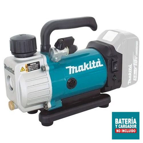 Bomba de Vacio Inalámbrico Makita LXT 18V 50L 115 ml DVP180Z sin Batería ni Cargador