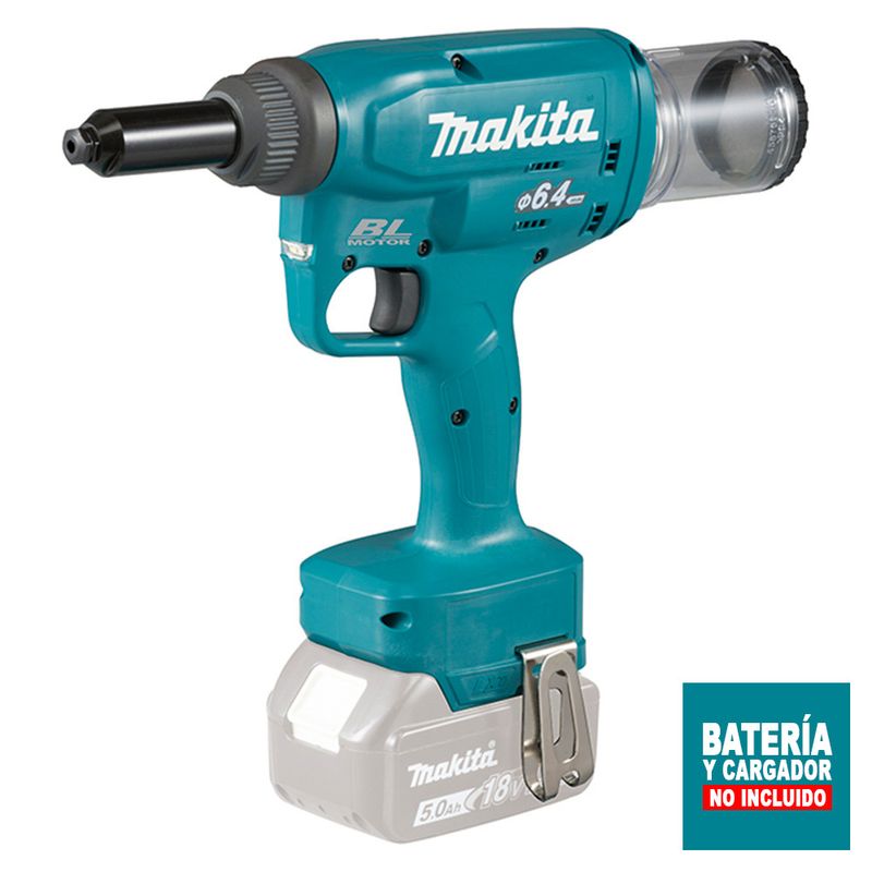 Remachadora-Inalambrica-Makita-BL-18V-20000-N-48---64-mm-DRV250Z-sin-Bateria-ni-Cargador