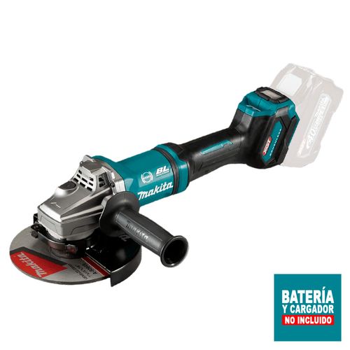 Esmeril Angular Inalámbrico Makita BL AWS AFT XPT XGT 40V 7" sin Batería ni Cargador