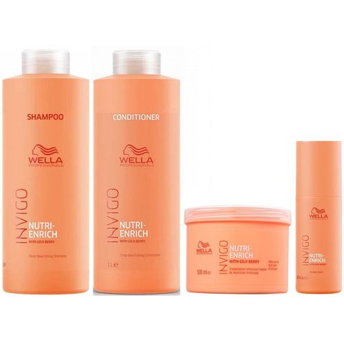 Shampoo Ll +Conditioner +Mascarilla +Bálsamo Wella Invigo Nutri Enrich