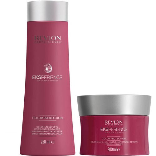 Shampoo Cabello Teñido +Mascarilla Revlon Eksperience Color Protection