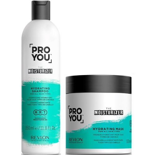 Shampoo Hidratante 350ml + Mascarilla Revlon Pro You The Moisturizer