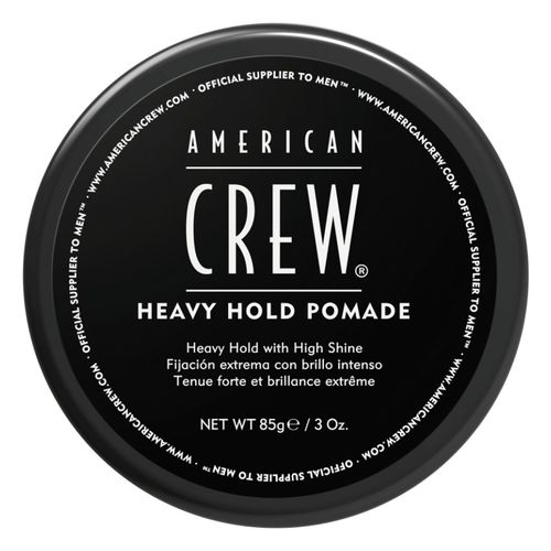 Cera Heavy Hold Pomade Fijación Extrema Brillo Intenso American Crew