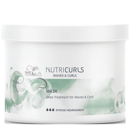 Mascarilla para Rizos y Ondas Wella Nutricurls 500ml