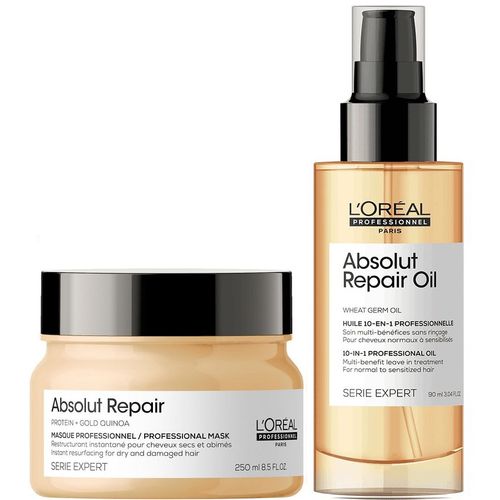 Mascarilla Reparadora + Sérum LOreal Absolut Repair