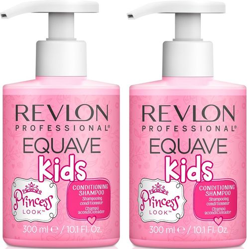 Dúo Shampoo para Niñas Princess Look Revlon Equave Kids 300ml