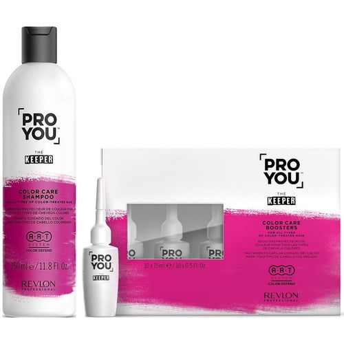 Shampoo Cabello Teñido 350ml + Ampollas Revlon Pro You The Keeper