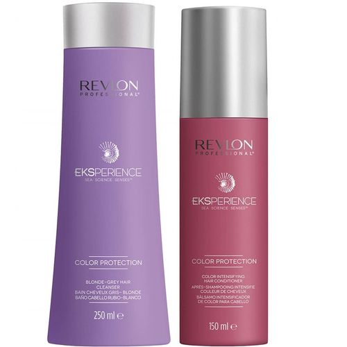 Shampoo Blonde + Acondicionador Revlon Eksperience Color Protection