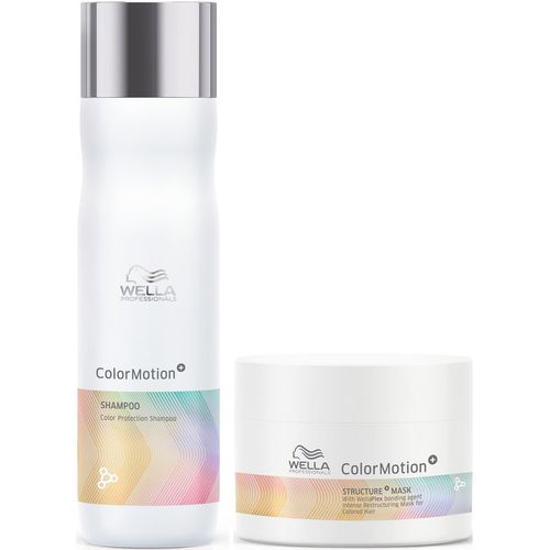 Shampoo para Cabello Teñido 250ml + Mascarilla Wella Color Motion