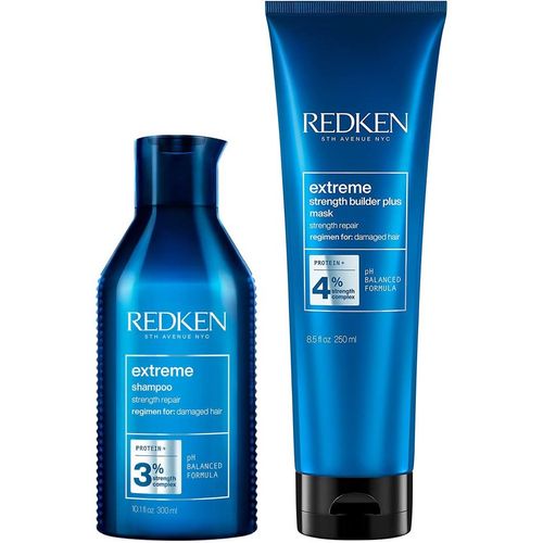 Shampoo Reparador 300ml + Mascarilla Redken Extreme