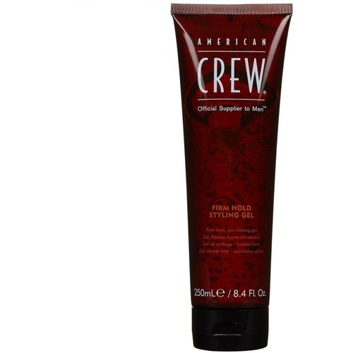 Gel Sin Alcohol Fijación Fuerte Firm Hold Styling Gel American Crew Men 250ml