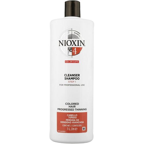 Nioxin-4 Shampoo Densificador para Cabello Teñido 1000ml