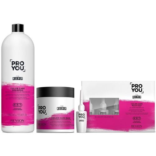 Shampoo 1000ml + Mascarilla + Ampollas Revlon Pro You The Keeper