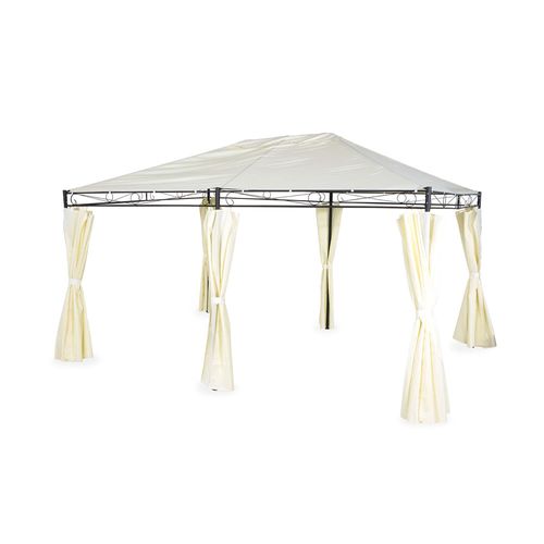 Pérgola con Cortinas 300x400cm