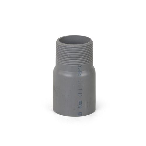 Adaptador con rosca PVC 1 1/2"