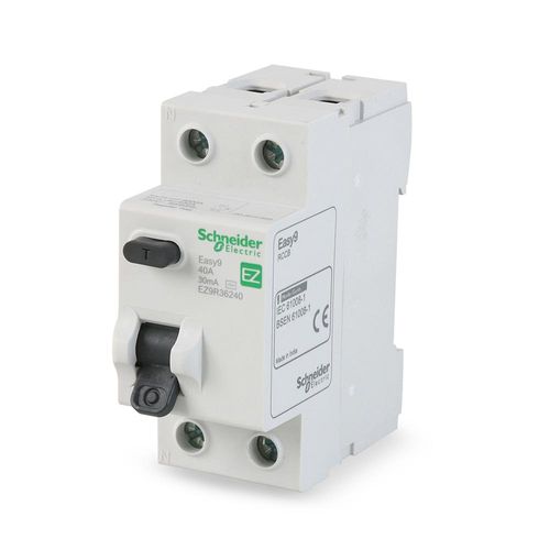 Interruptor Diferencial Easy9 MCB 2x40A