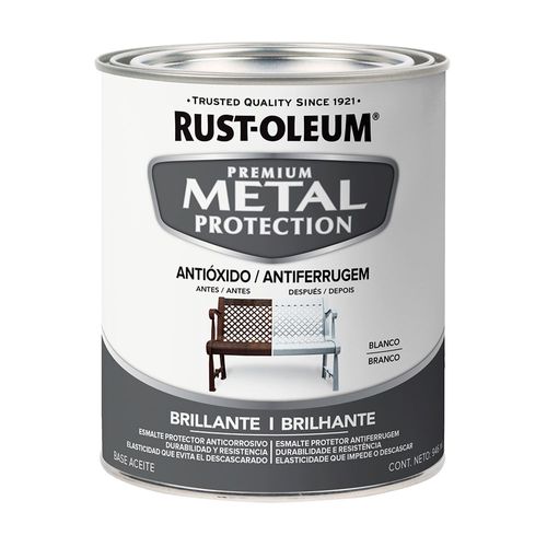 Metal protection Blanco brillante 0,946 Lts