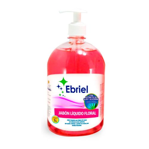 Jabón líquido floral Ebriel 1 Lt