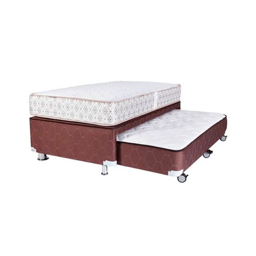 Box divan Basic 1.5 plazas Bas+box Spring+colchón