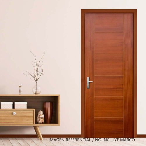 Puerta enchapada Sapelli Nat Opera 42x650x2070