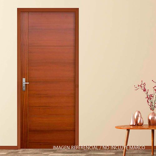 Puerta enchapada Sapelli Nat Victoria 42x650x2070