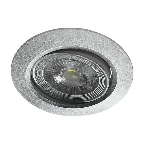 Spot LED Integrado Lightech Dirigible 7W 10.5cm Luz Fría Gris