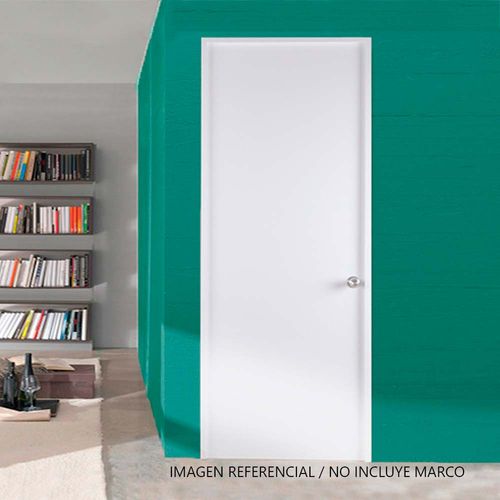 Puerta Lisa Blanca 40x65x207cm