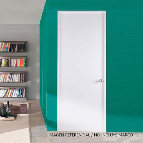 Puerta Lisa Blanca 40x75x207cm