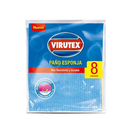Paño esponja clásica Virutex x8u