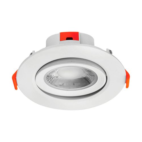 Spot LED Integrado Luminika Dirigible 10W 12cm Luz Cálida Blanco