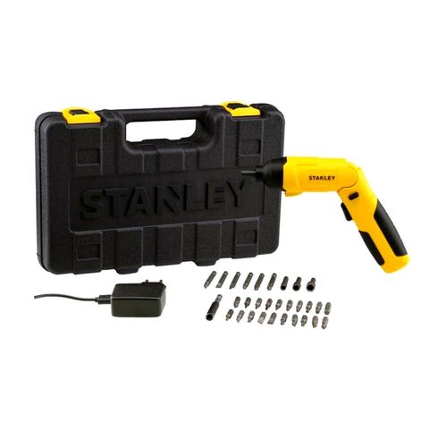 Atornillador Inalámbrico 4V+30 accesorios-Stanley