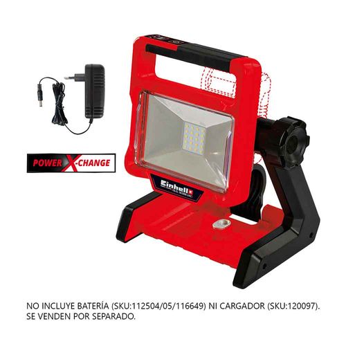 Lámpara Port. 18V TE-CL 18/2000 Liac-Solo Einhell