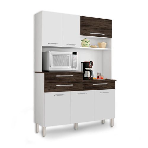 Mueble de cocina Orion blanco 138.5 cm