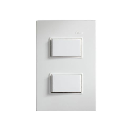 Interruptor Doble Blanco
