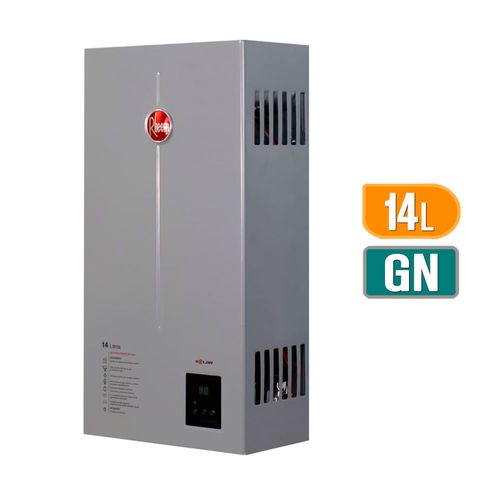 Terma a gas Gn Rheem ST 14-1 14L Gris