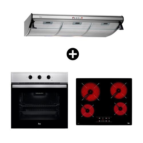 Tricombo Campana Teka + Cocina + Horno HBB535