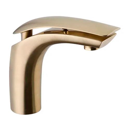 Mezcladora para Lavatorio Monocomando Vainsa Martini Baja Gold Mate