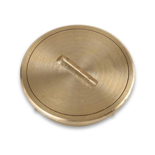 Registro pesado bronce 2"