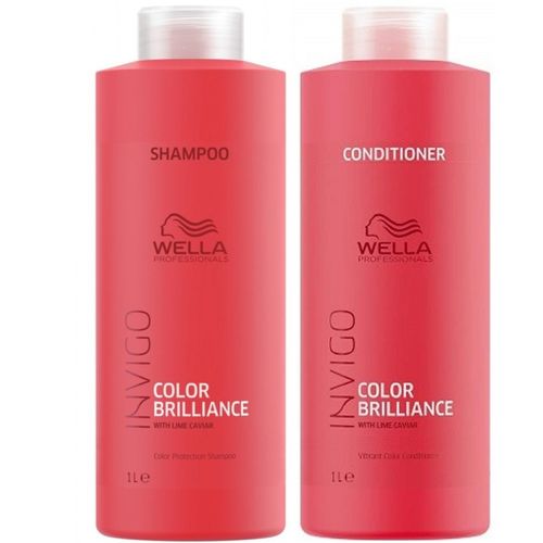 Shampoo 1000ml + Acondicionador 1000ml Wella Invigo Brilliance