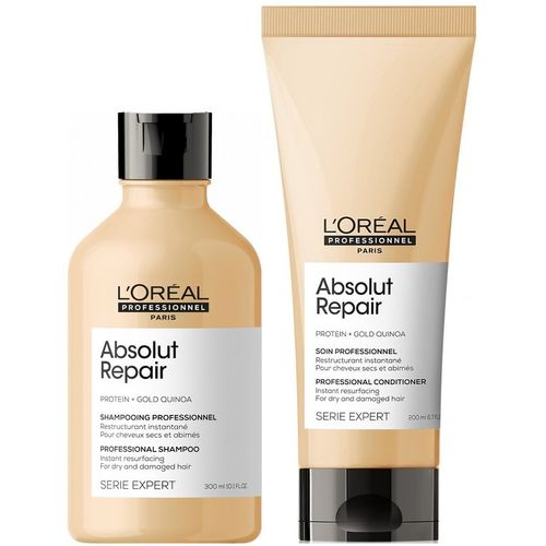 Shampoo Reparador 300ml + Acondicionador 200ml LOreal Absolut Repair